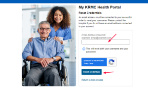 krmc patient portal password reset