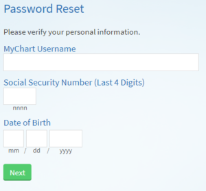 ascension providence patient portal password reset