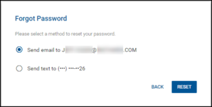 Baystate Patient Portal password reset