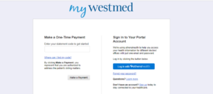 My Westmed login