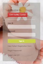 CNY Fertility Patient Portal login