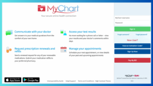 UTMC Patient Portal login