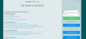 MyHealthatVanderbilt login